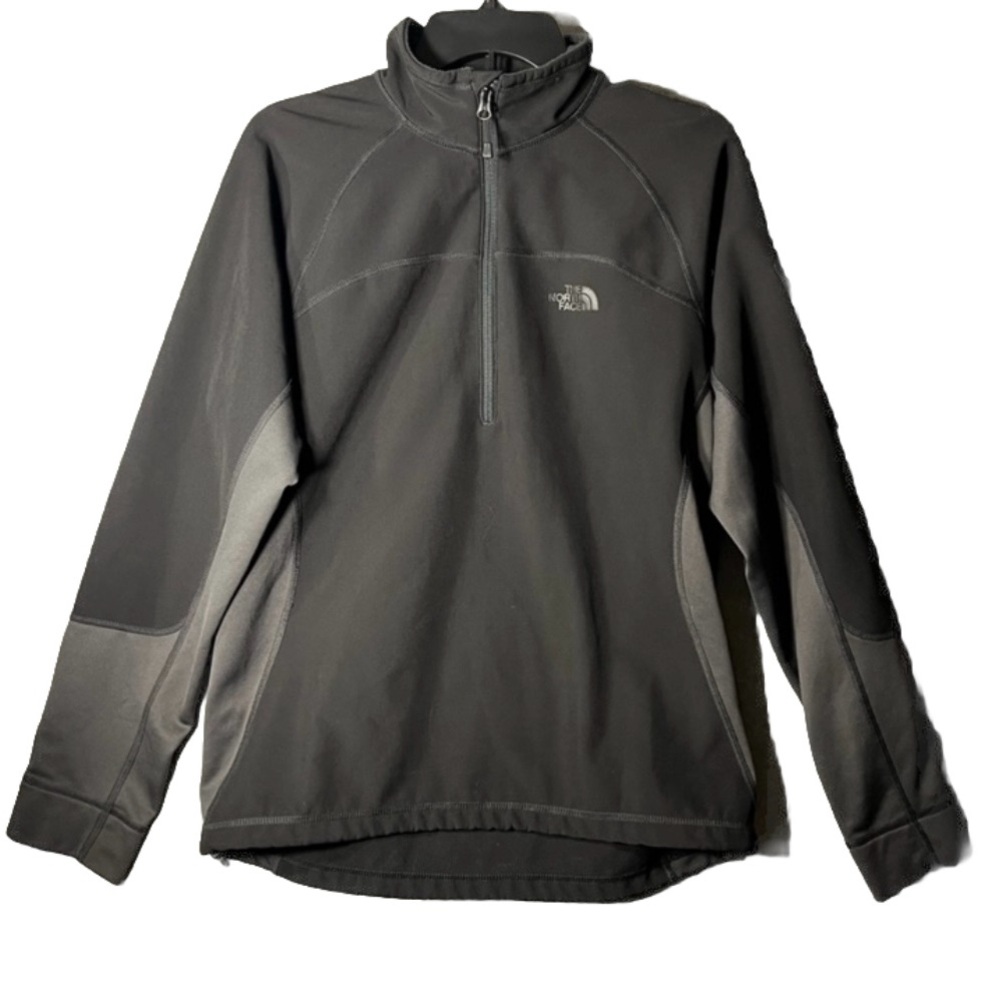 The North Face Men’s Sabretooth‎ Half Zip Pullover Softshell Jacket Black Medium